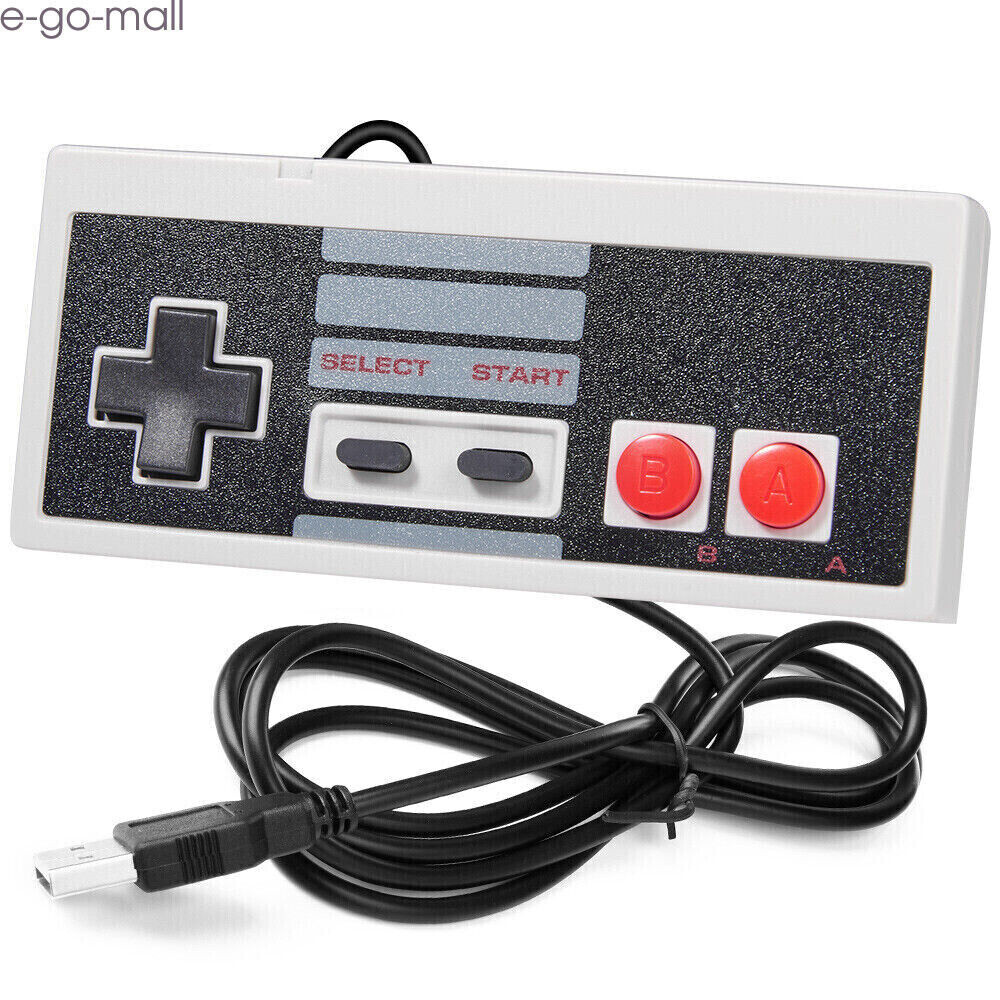 2Pack NES Retro USB Classic Controller Joypad Gamepad For PC/MAC Nintendo Games