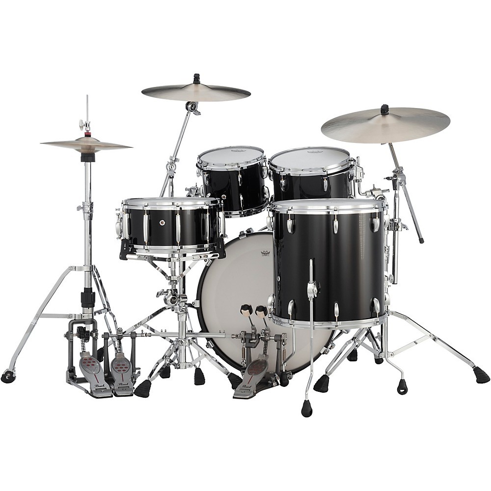 Pearl Masters Maple 4-Piece Shell Pack Piano Black