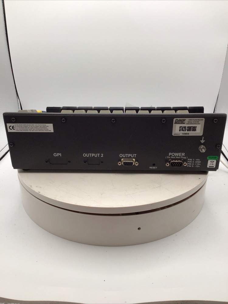 DNF ST420 Shotbox Broadcasting Controller Panel UNTESTED