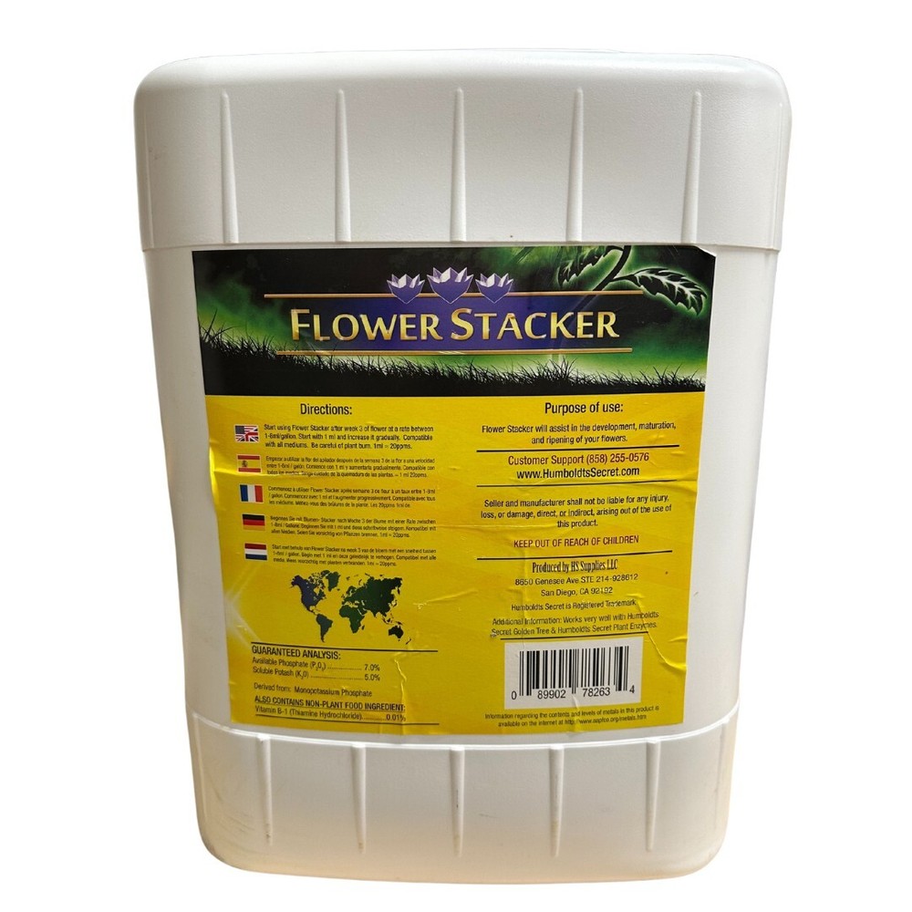 Humbolt Secret - Flower Stacker - 5 gallon