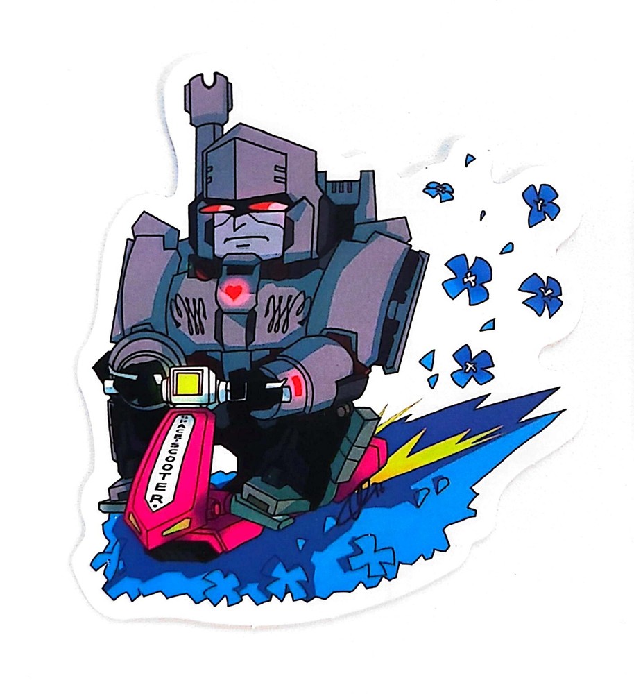 Transformers Megatron Water Resistant Sticker