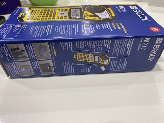 Brand New Sealed Brady M210 Label Printer