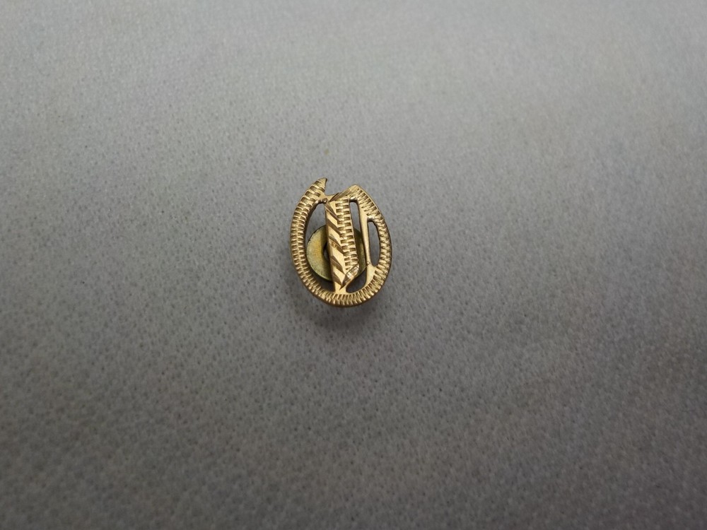 10K SOLID GOLD MONOGRAM INITIAL LETTER EMBLEM JEWELRY FINDINGS RING MONOGRAM #2