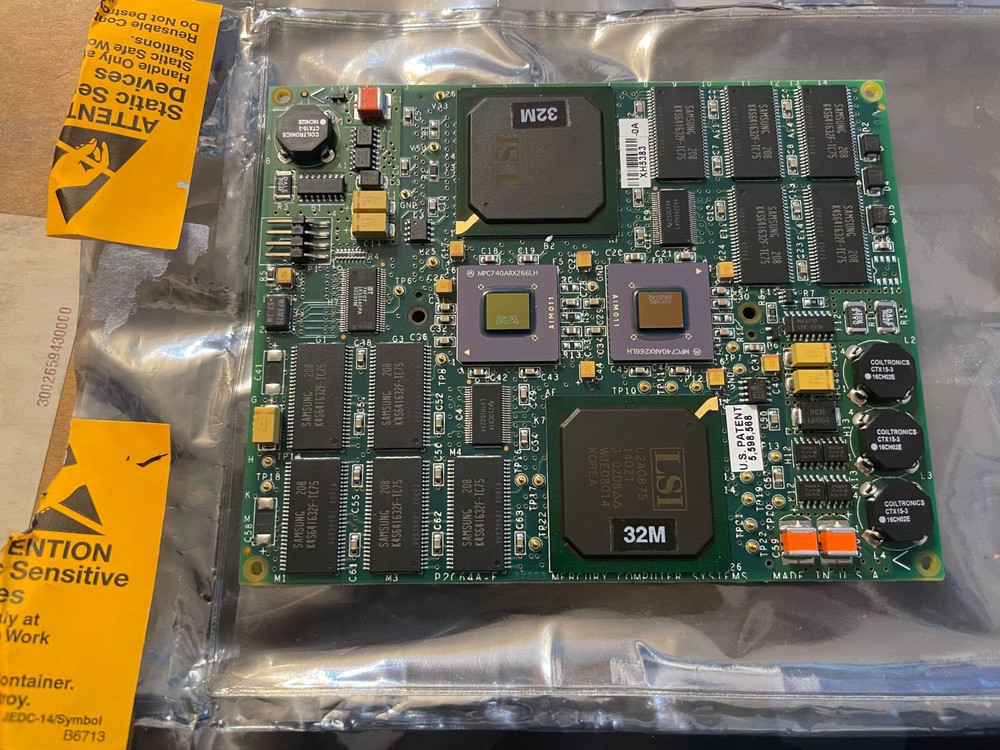 GE Dual PPC Module with 64MB - 32MB/CE Node 2222532-3