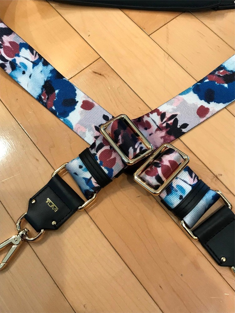 NIB Custom TUMI SHOULDER STRAP BAG REPLACEMENT NEW - Abstract Splash Pattern