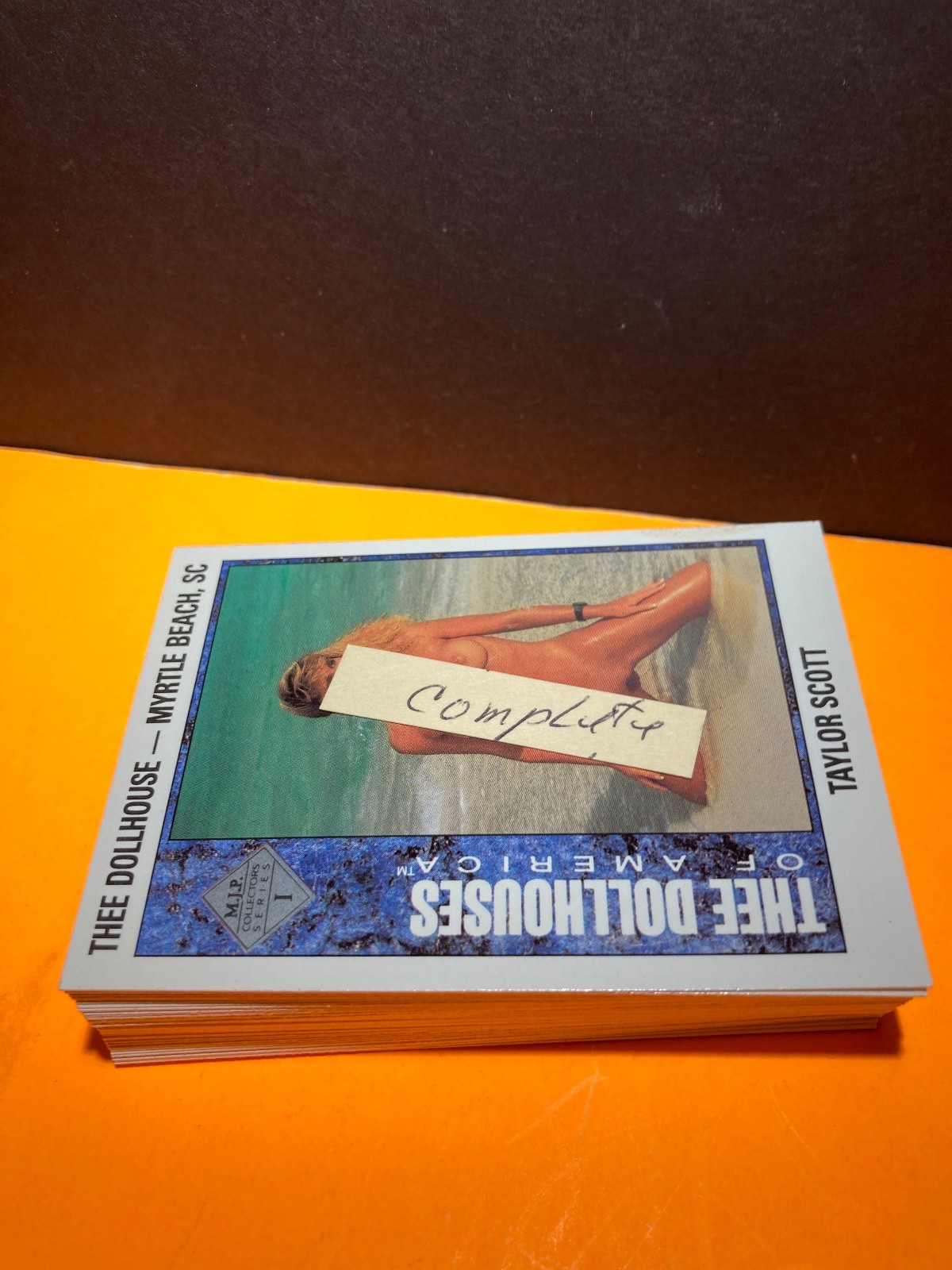 1991 THE DOLLS THEE DOLLHOUSES OF AMERICA CARDS SERIES 1 Complete Set (50 cards)