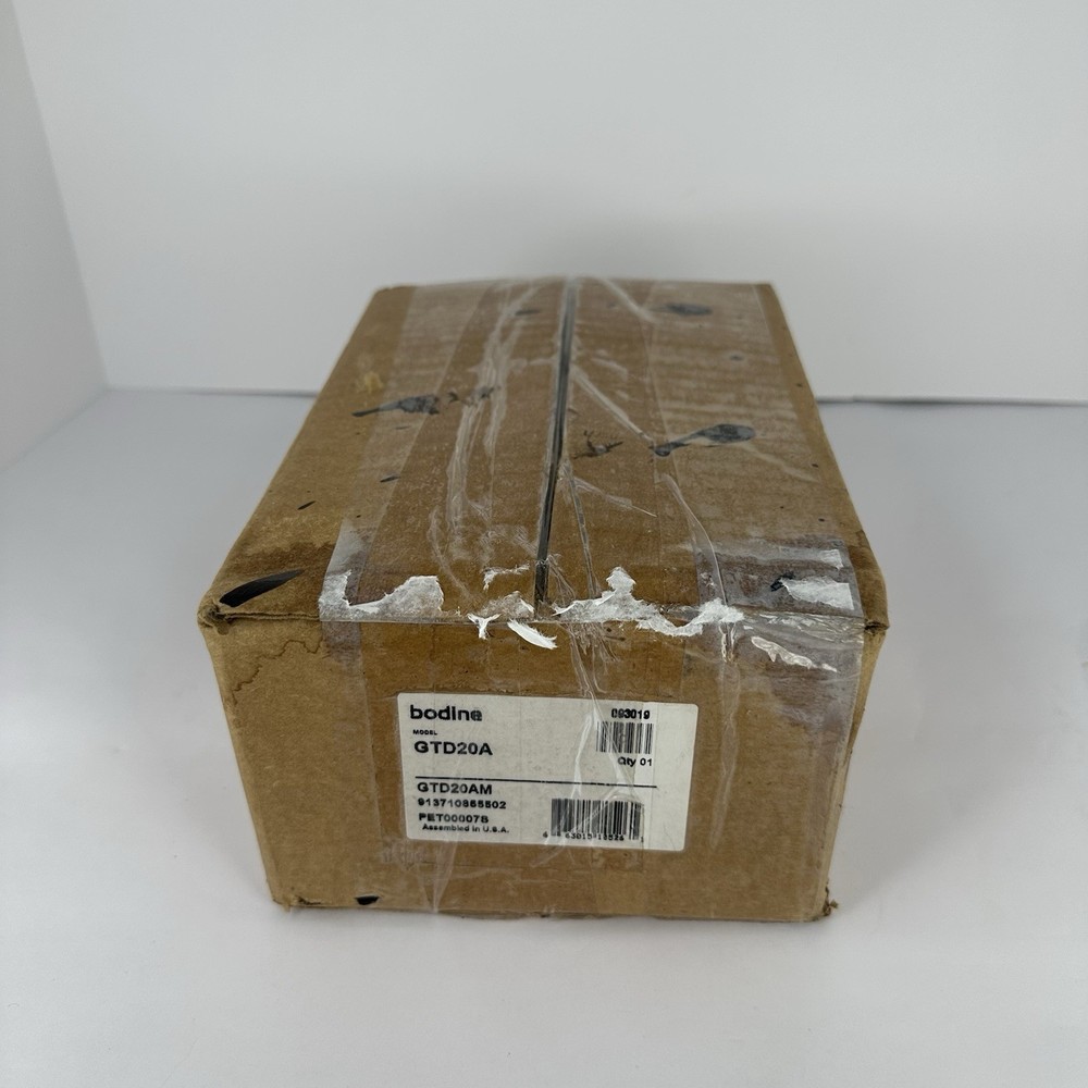 Bodine GTD20A Automatic Transfer Switch For Use In Emergency Lighting Systems