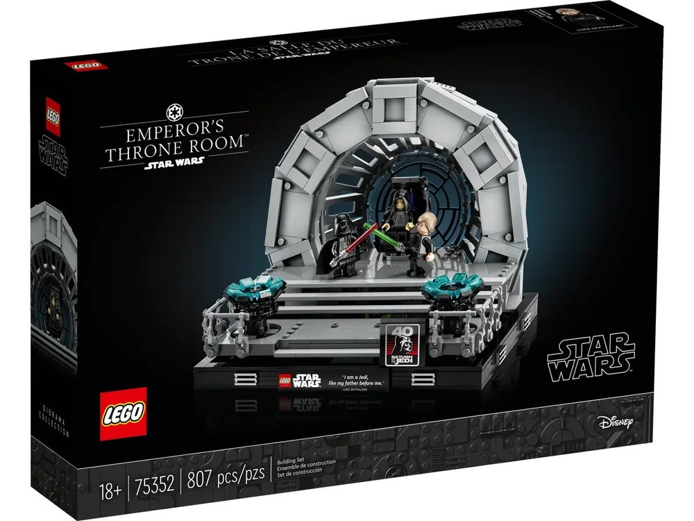 LEGO 75352:Emperor's Throne Room Diorama - NSIB