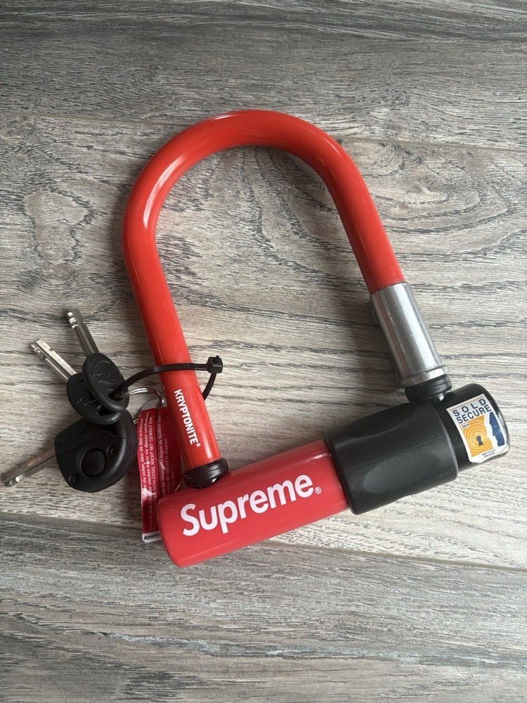 Supreme Kryptonite Evolution Bicycle Lock U Lock FW15