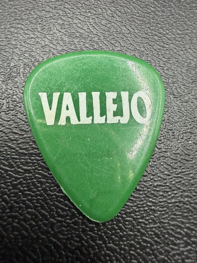 Vellejo Guitar Pick Rare Green Omar F**k Picks