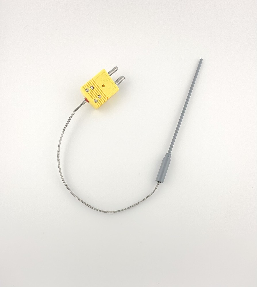 Type K-Thermocouple Sensor - PFA coating - stainless steel over braid