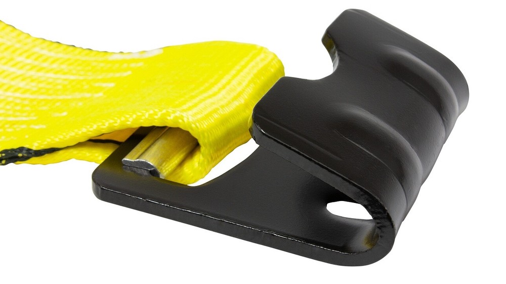 (4 Pack) 4 in. x 50 ft. Winch Strap with Flat Hook
