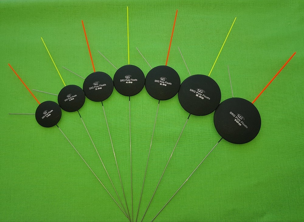 Highest Quality Individual SRG402 Flat River Pole Float Various Sizes Available