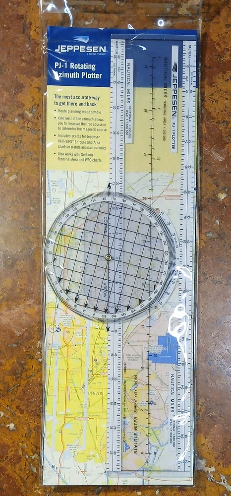 Jeppesen PJ-1 Rotating Azimuth Plotter  2016