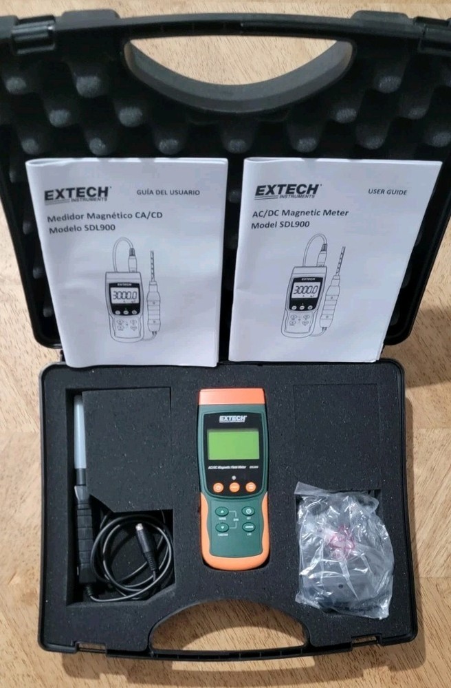 EXTECH SDL900 AC/DC Magnetic Meter/Data Logger,LCD 30ZV08
