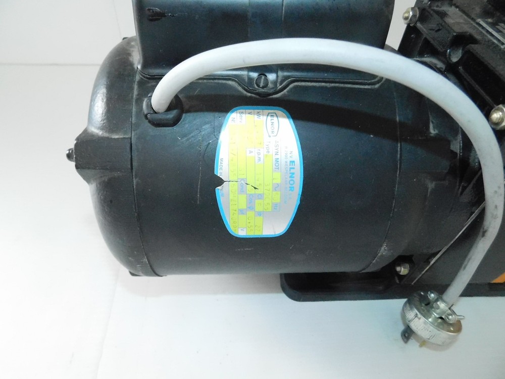 ALCATEL 2004A VACUUM PUMP ELNOR TYPE 370C55 (ACS122)