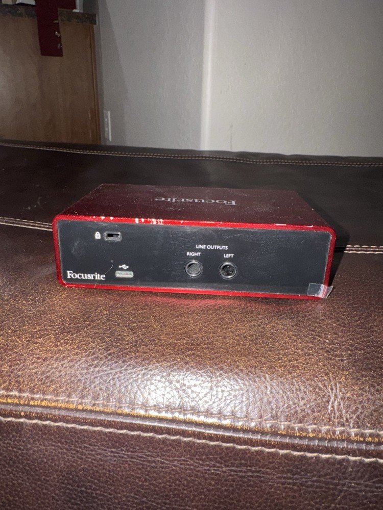 Focusrite Scarlett Solo USB Audio Interface with Phantom Power