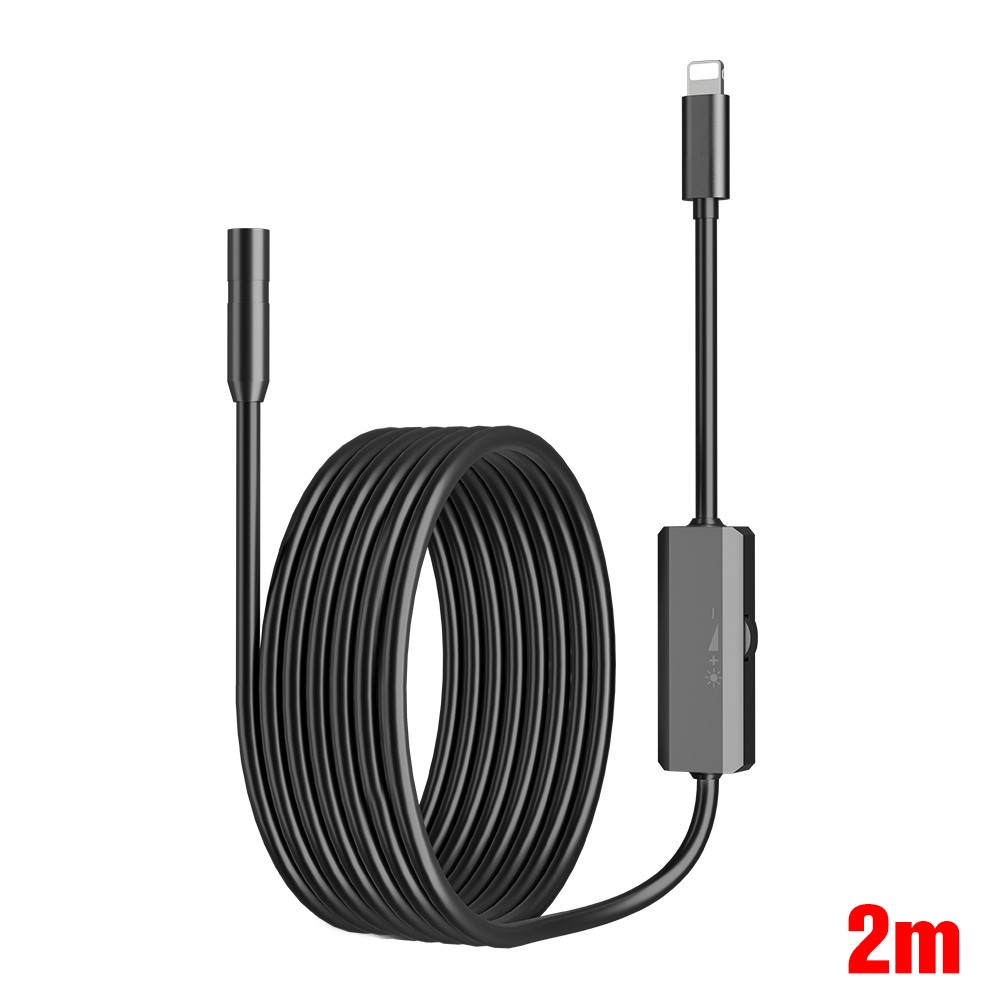Direct Plug To iPhone iOS Borescope Endoscope Snake Inspection Camera Waterproof