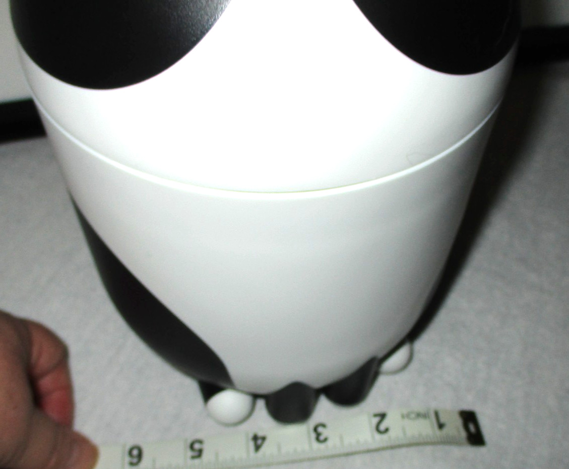 IKEA GREJSIMOJS Black & White Cat Shaped Desktop Storage Box w/ Lid 506.031.78