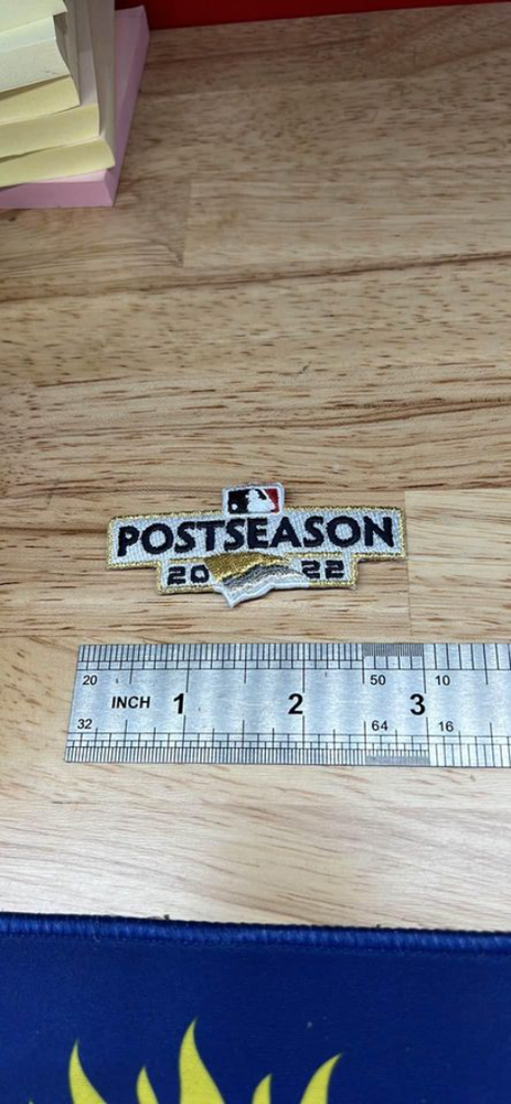 MLB Postseason 2022 Patch LOT OF 3
