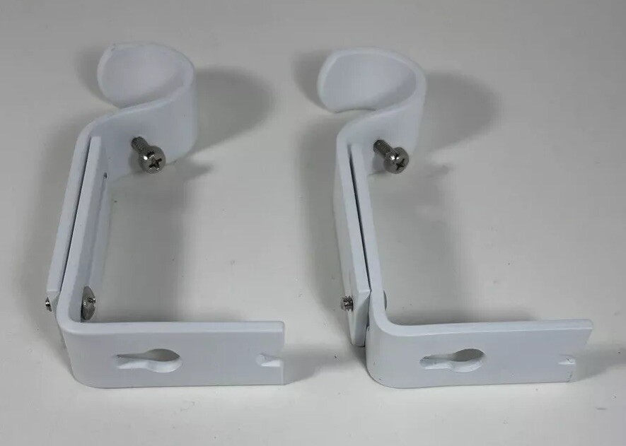 Pole Extensions Brackets (2) Count Open Package with Setting Screws