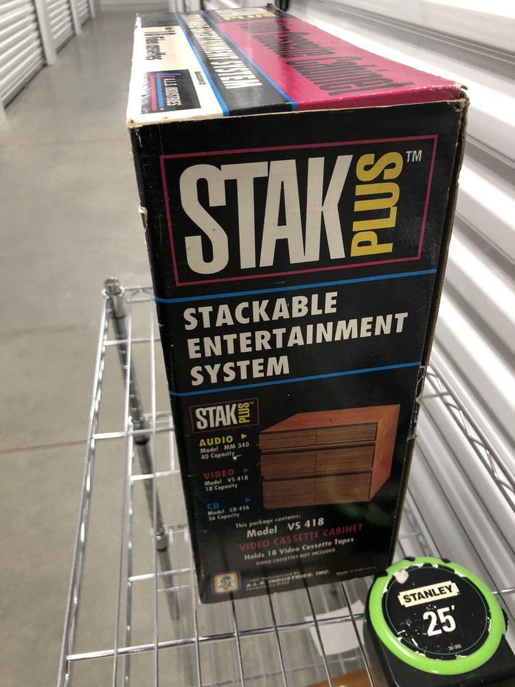 stak plus vhs holder