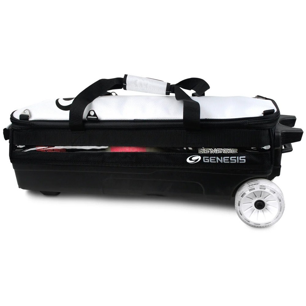 Genesis Sport Modular 3 Ball Roller Bowling Bag Black