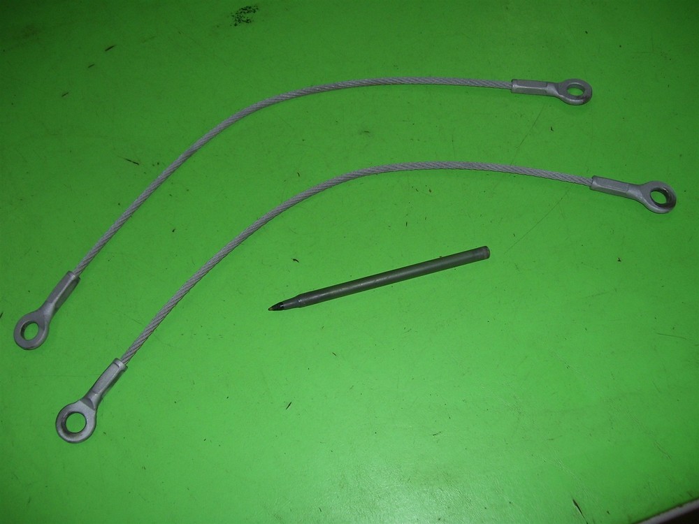 1985 Dodge D50 Ram 50 D-50 Tailgate Tail gate STRAPS strap Cables Mighty Max