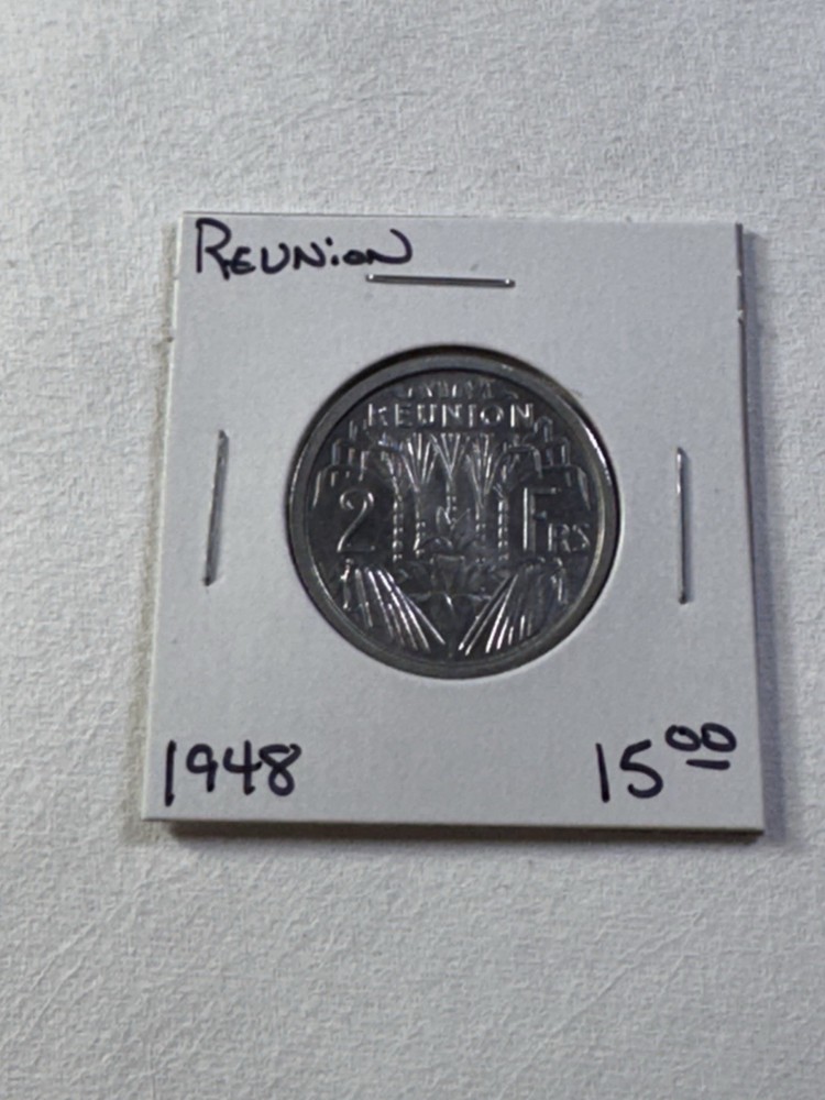 1948 Reunion 2 Francs