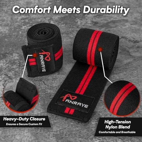 Elbow Wraps for Weightlifting Adjustable Compression Straps & Elbow Brace fo...