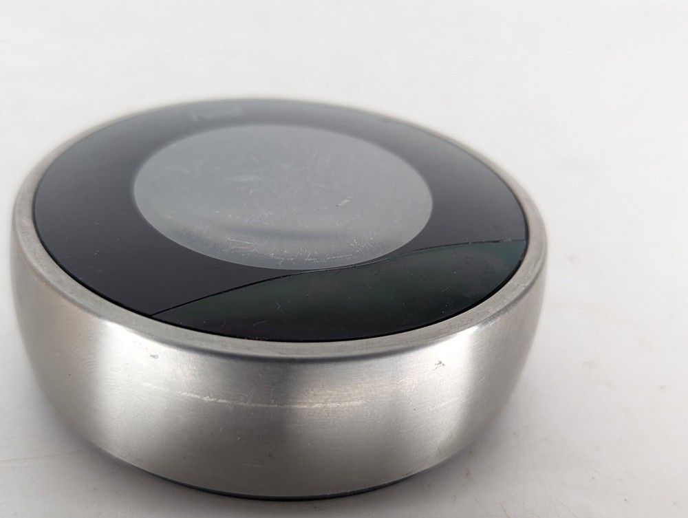 Google Nest 02A Black/Silver 2nd Gen Programmable Learning Thermostat (UNTESTED)