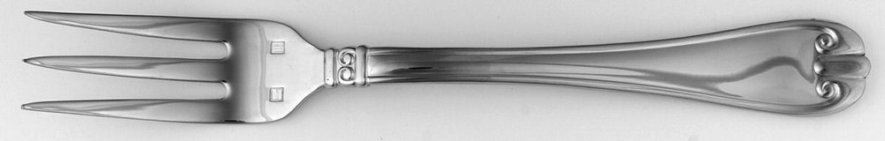 Lunt Silver Williamstown  Cold Meat Serving Fork 10046993