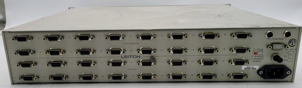 LEITCH HD-16X PROFESSIONAL AUDIO/VIDEO PRODACT