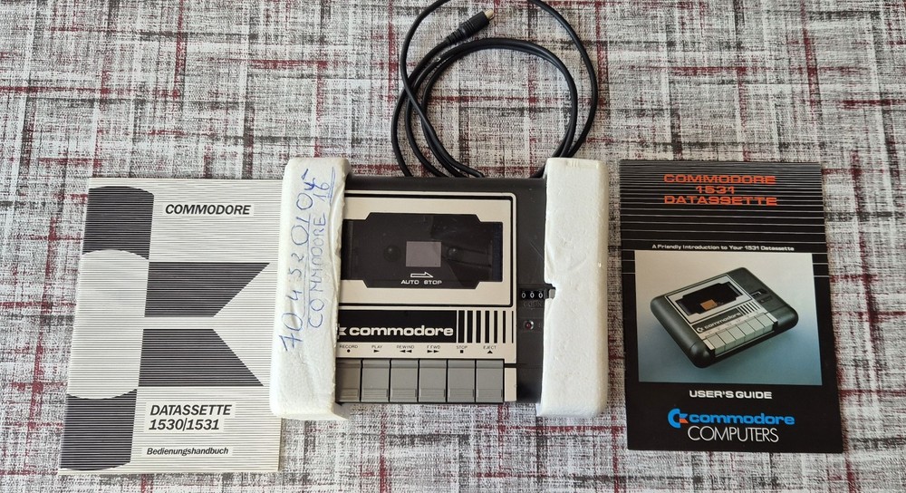 Commodore 1531 Datasette C2N Cassette Drive – Boxed – C16/Plus/4