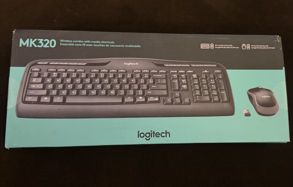 Logitech MK320 (920002836) Wireless Keyboard and Mouse Combo