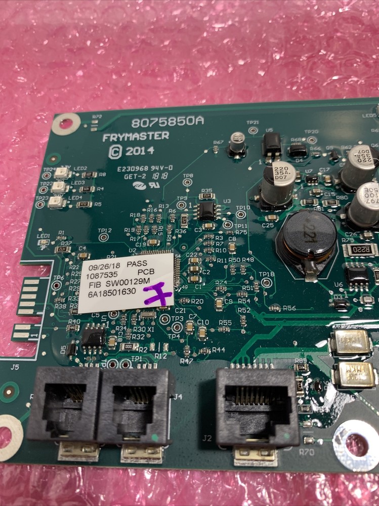 FRYMASTER 1087535 PCB ASSY, 8075850A, 4060066