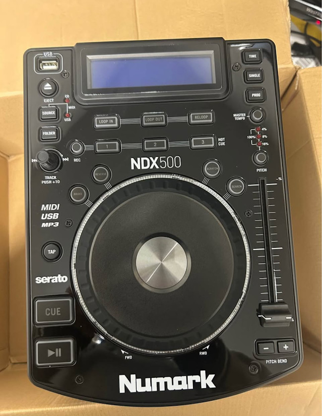 Numark NDX500 | Stand Alone USB / CD Player and Software Controller with Touch-S