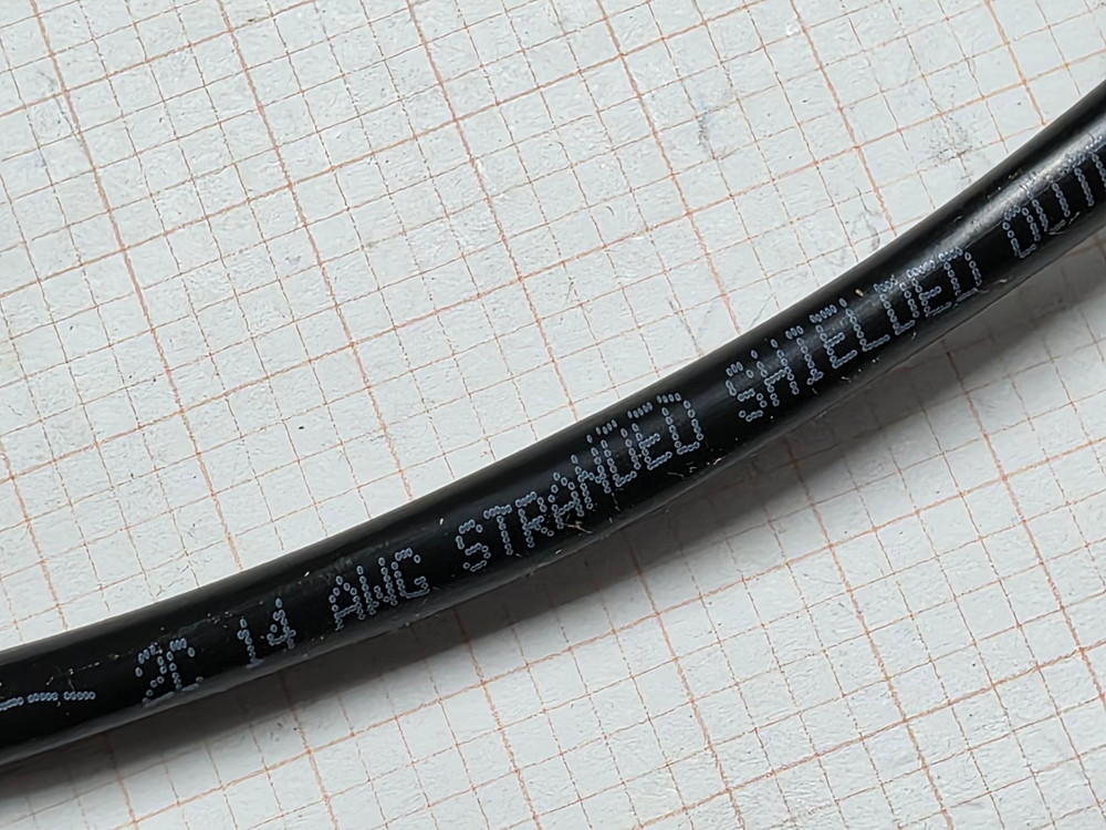 SCP/Structured Cable Products 14/2C Shielded Direct Burial Speaker Cable /25ft
