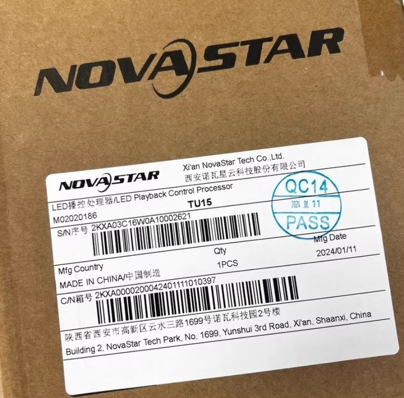 1pcs NOVASTAR Video TU15  Control Processor
