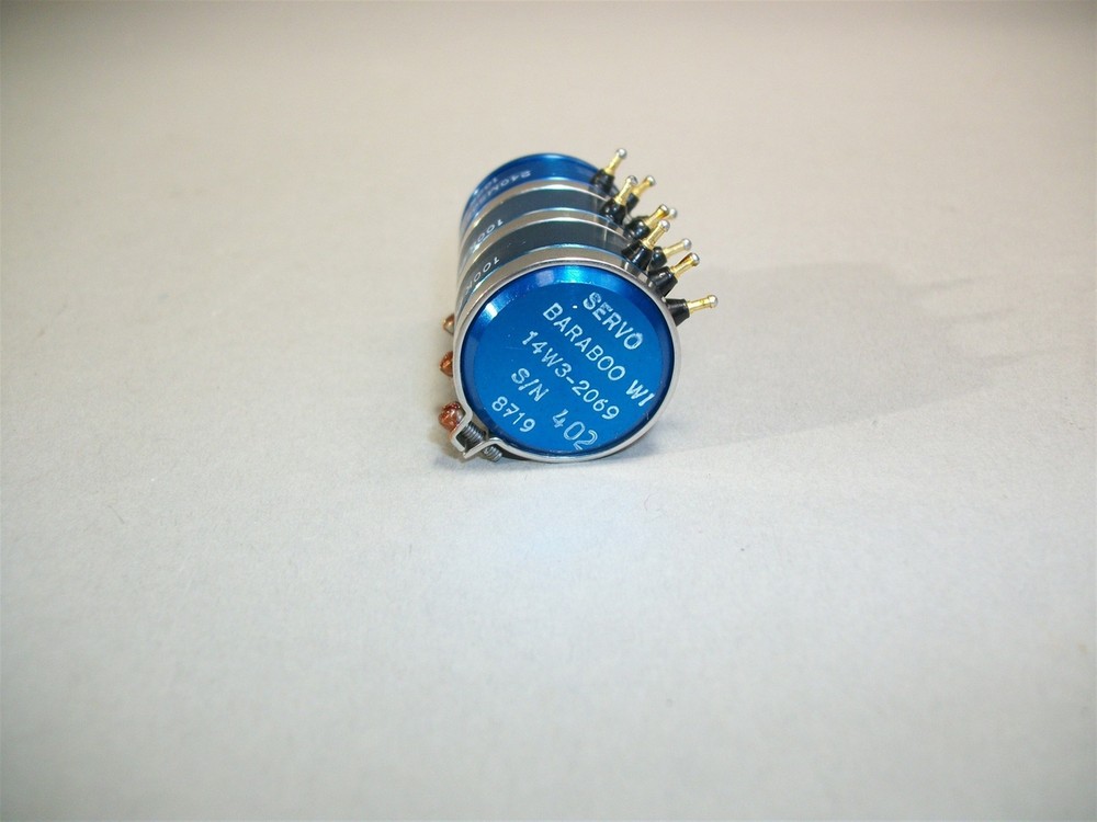 Servo Instruments 14W3-2069 Non Wirewound Precision Variable Resistor - New
