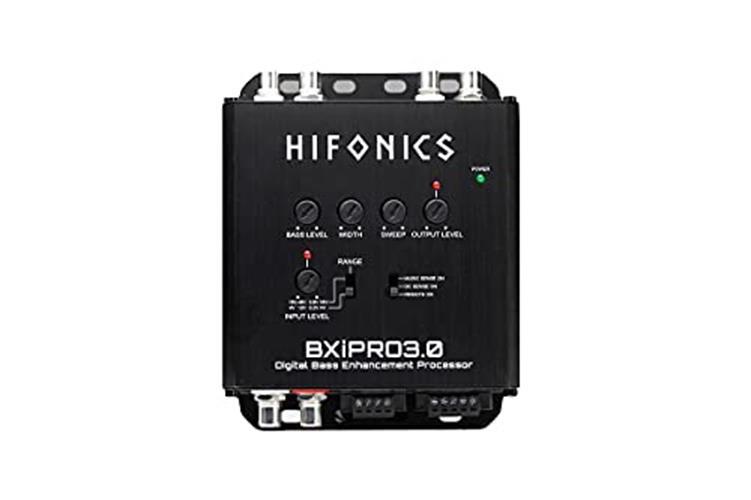 Hifonics BXiPro3.0 Processor (Black) - Digital Bass Enhancement Processor,