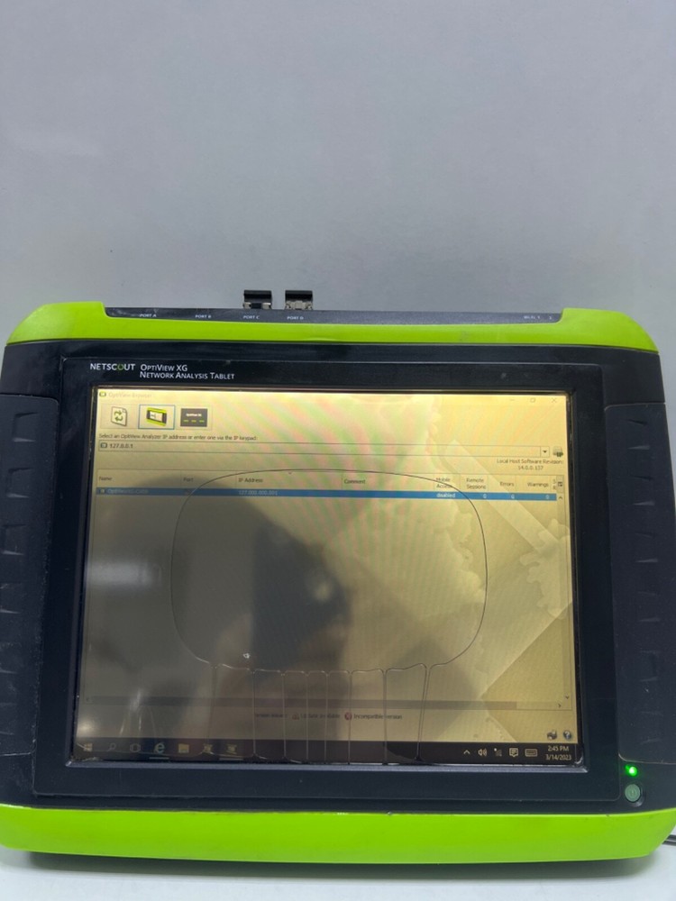 NetScout OPVXG-EXPT OptiView XG Network Analysis Tablet, 10 Gbps