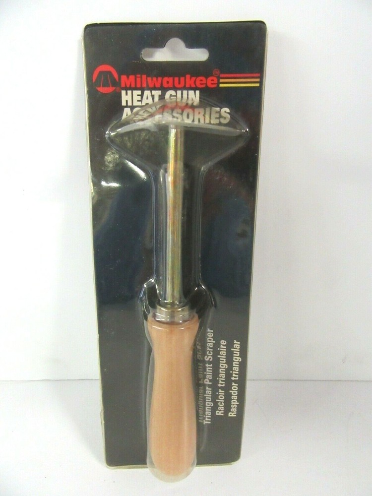 New Milwaukee Triangle Multi-Purpose 2" Paint Scraper Works good on Windows