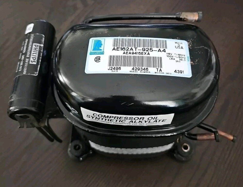 TECUMSEH COMPRESSOR AE162AT-925-A4 1/5 HP 115V