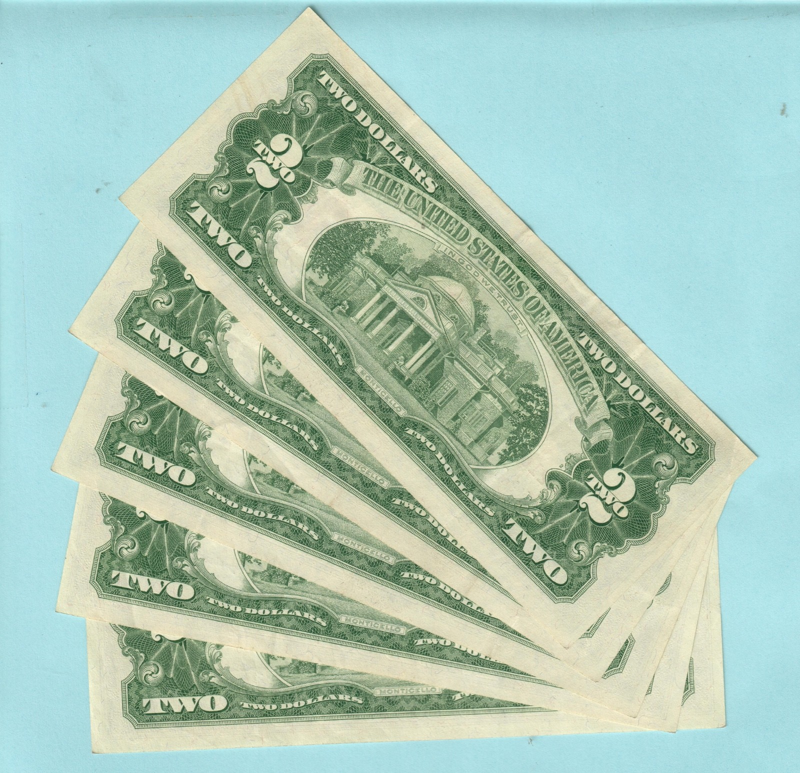 CRISP AU 1963 $2 Dollar Bill Red Seal/ "United States Note" - AUNC -FREE SHIP !