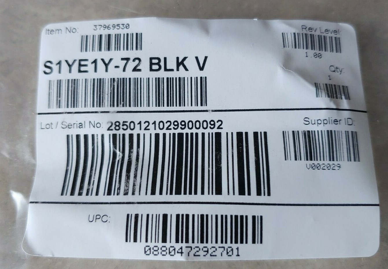 Star 37969530 S1YE1Y-72 Black RJ12 Printer to Cash Drawer Cable Replace 37964350