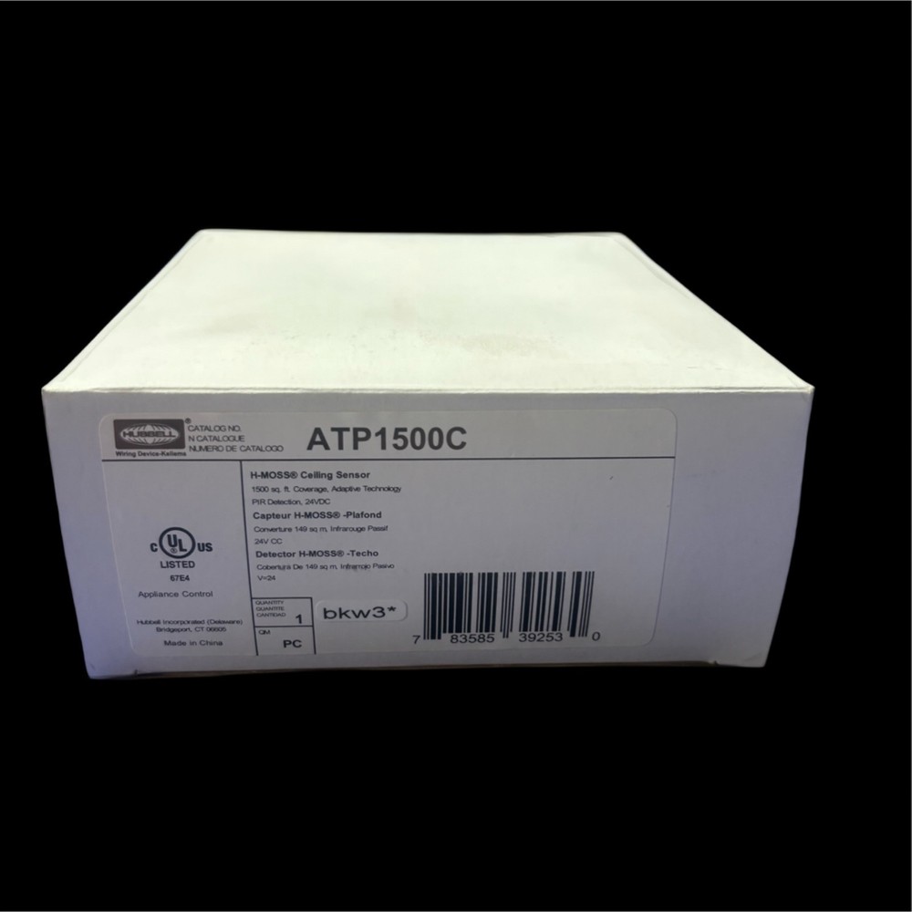 Hubbell ATP1500c Ceiling Mount Sensor, Occupancy