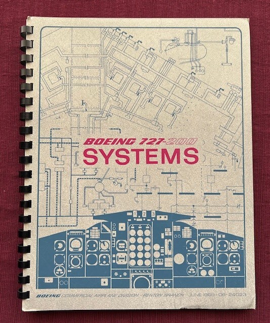 Boeing 727-200 Systems 1968 Booklet