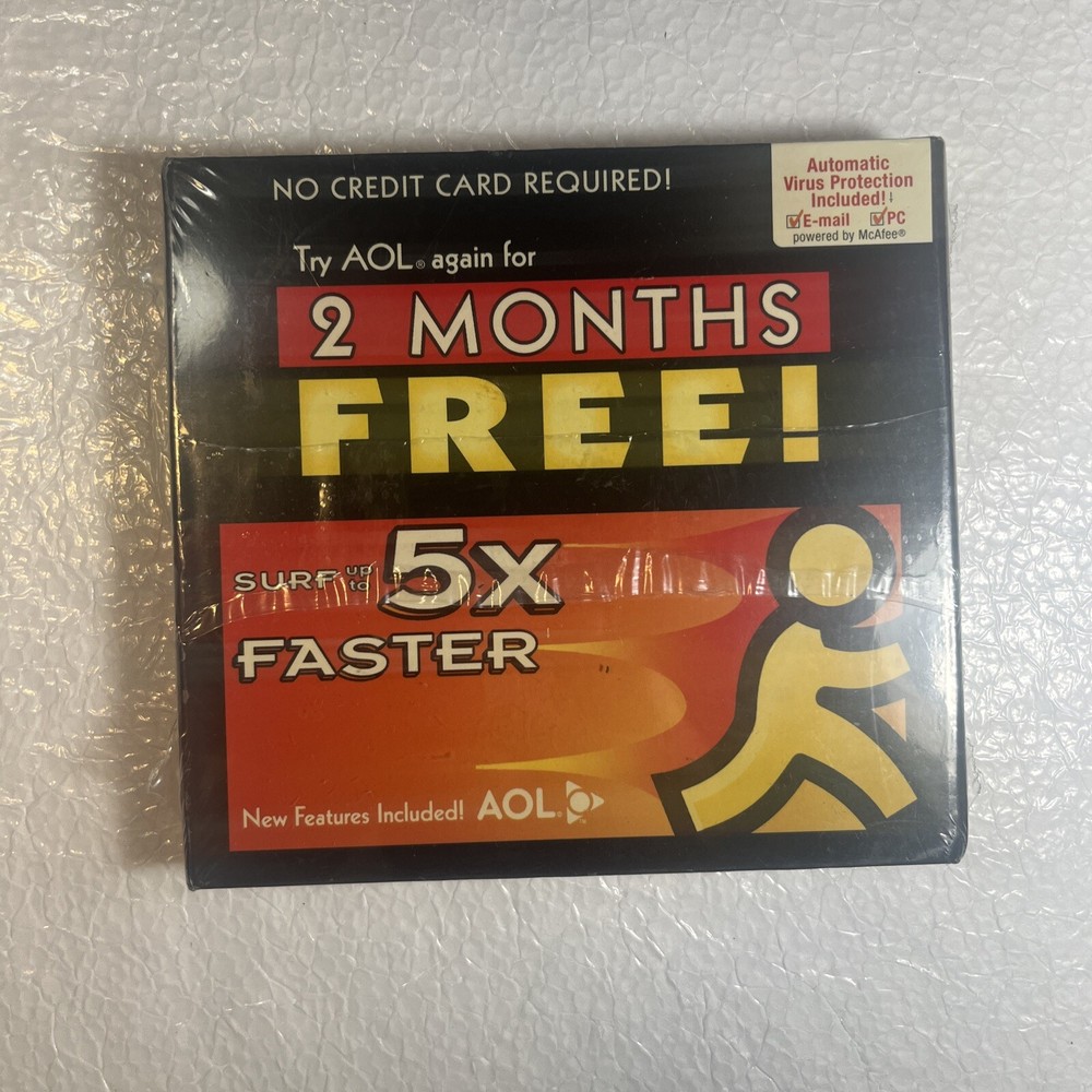 Vintage America Online AOL CD-Rom