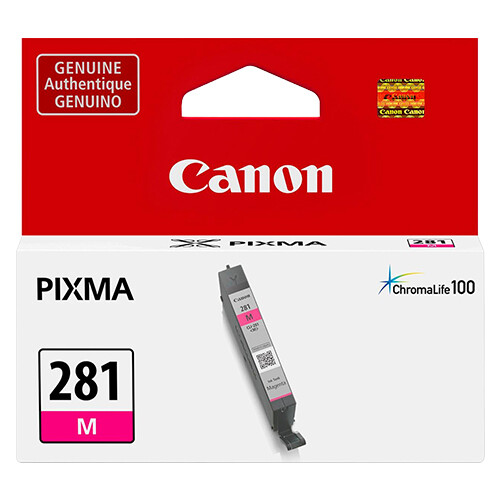 Canon 2089C001 (CLI-281) Magenta Standard Yield Ink Cartridge